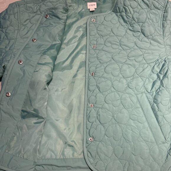 J.Crew Lightweight Quilted Heart Jacket - Picture 5 of 5